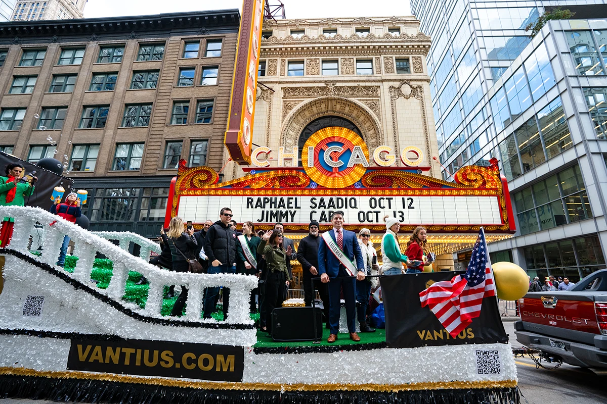 10,000+ People Joined Chicago’s Columbus Day Parade Celebrating Italian Heritage Chaired by Vantius Founder